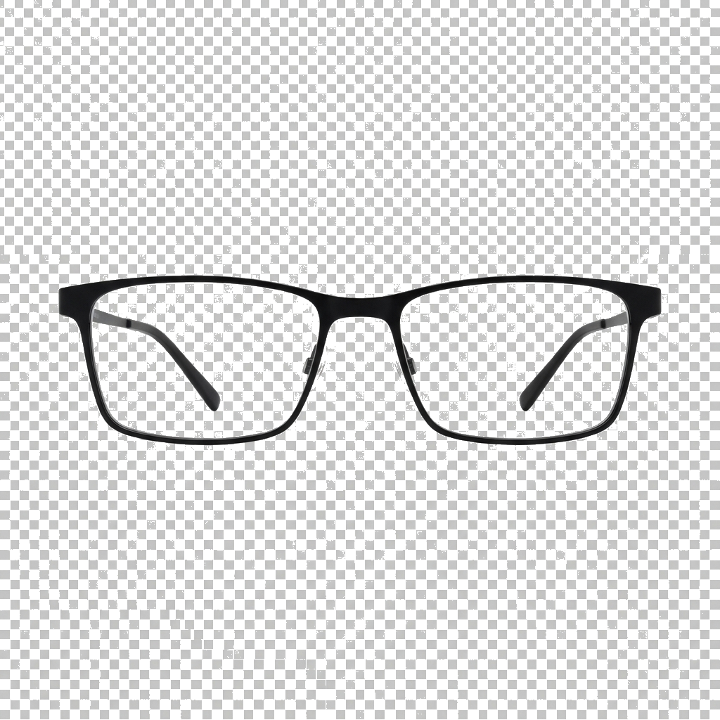 Marco Rectangular Negro Moderno